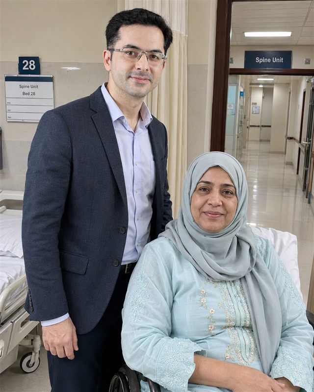 Ms. Fatima Al-Balushi - Spinal Tumor Surgery in India
